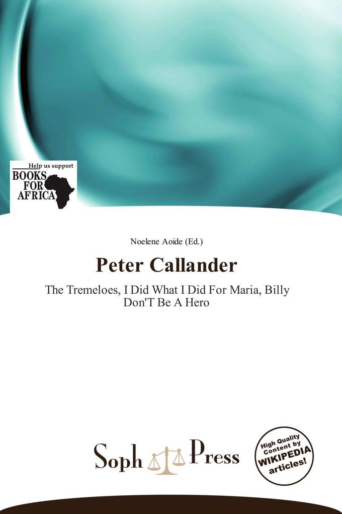 Peter Callander