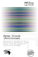 Peter Clinch (Politician)