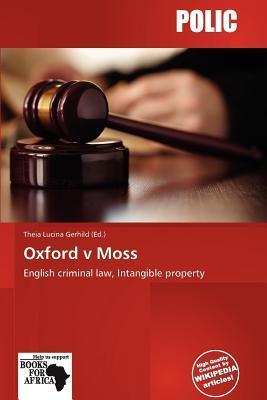 Oxford v Moss