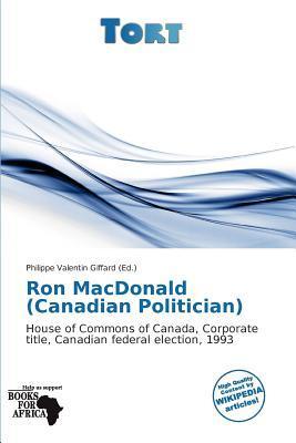 Ron MacDonald (Canadian Politician)