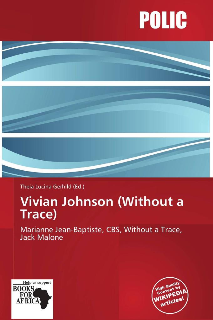 Vivian Johnson (Without a Trace)