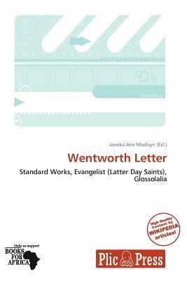 Wentworth Letter