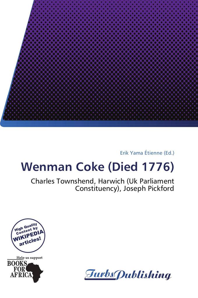 Wenman Coke (Died 1776)