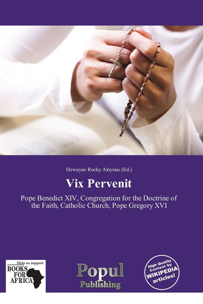 Vix Pervenit