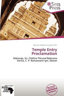 Temple Entry Proclamation