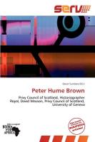 Peter Hume Brown