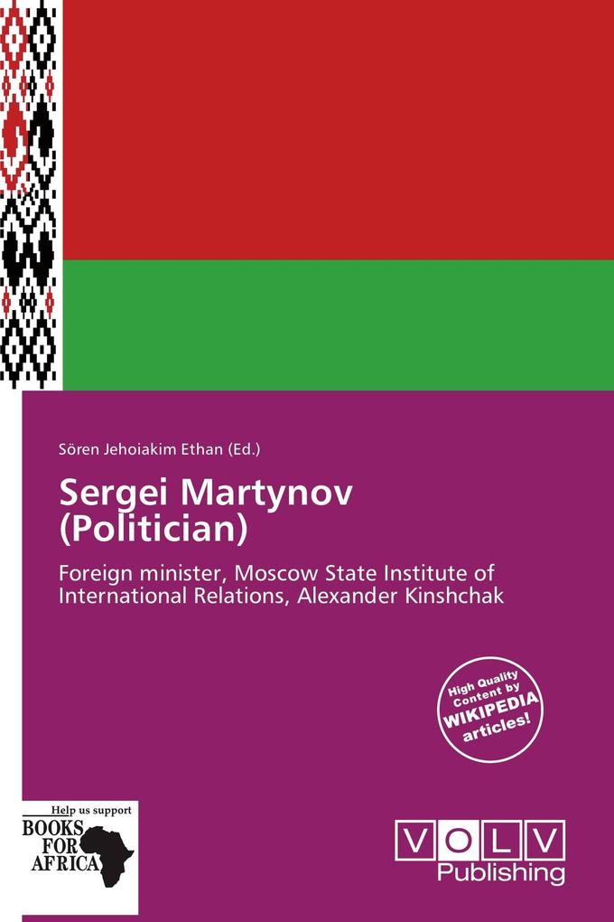 Sergei Martynov (Politician)