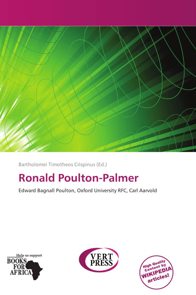 Ronald Poulton-Palmer