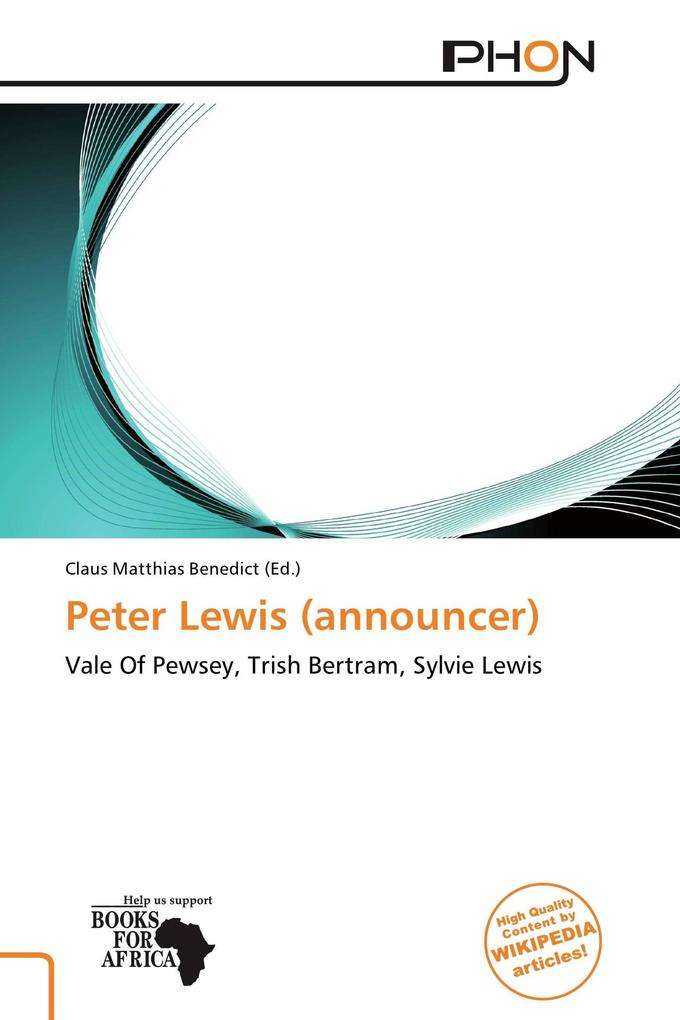 Peter Lewis (announcer)