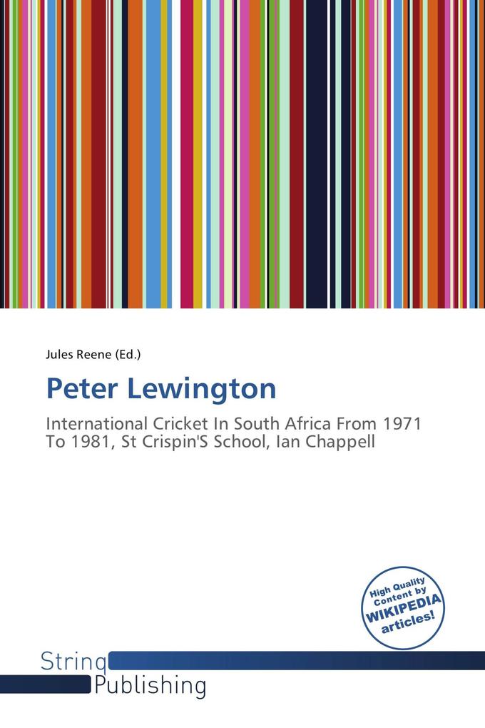 Peter Lewington