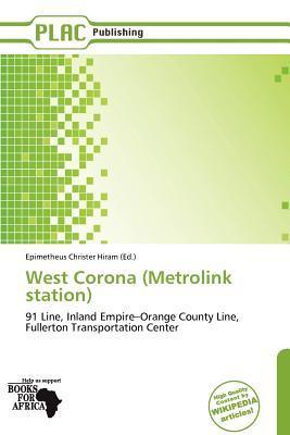 West Corona (Metrolink station)