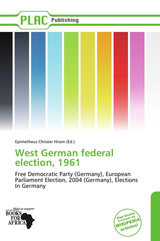 West German federal election 1961