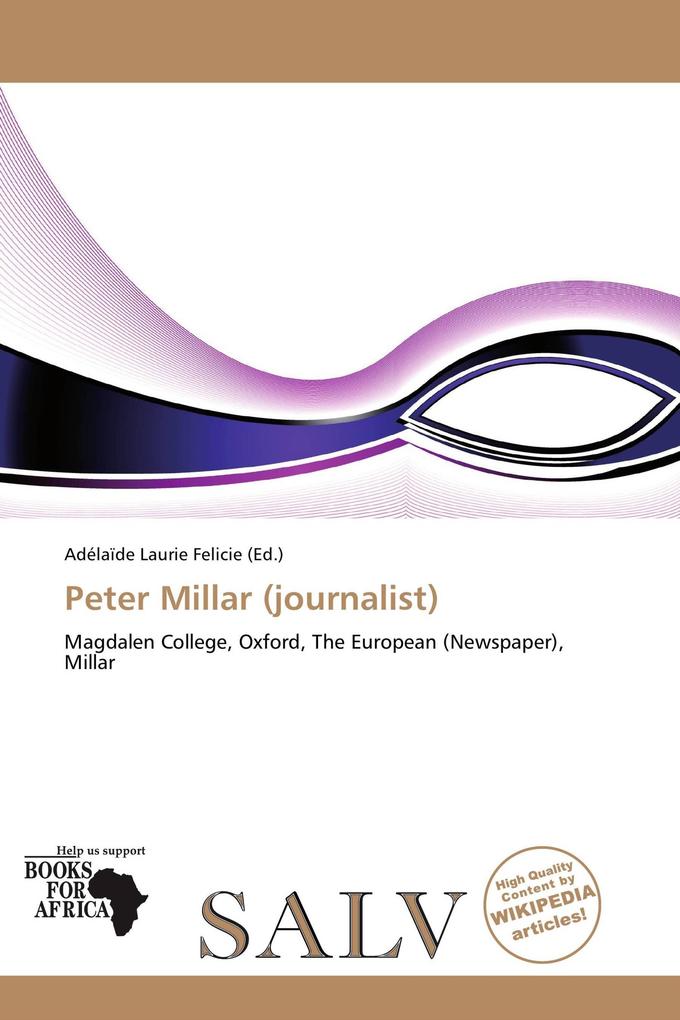 Peter Millar (journalist)