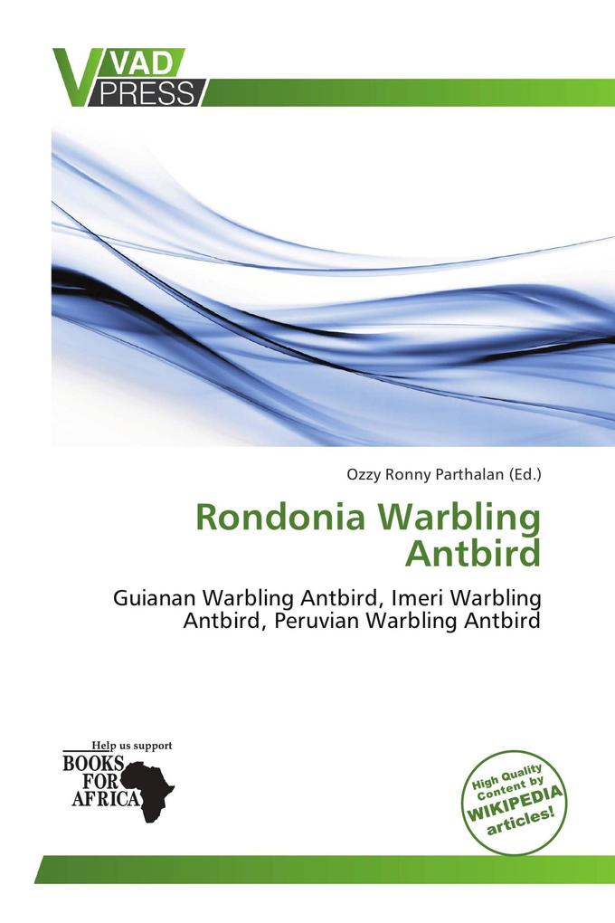 Rondonia Warbling Antbird