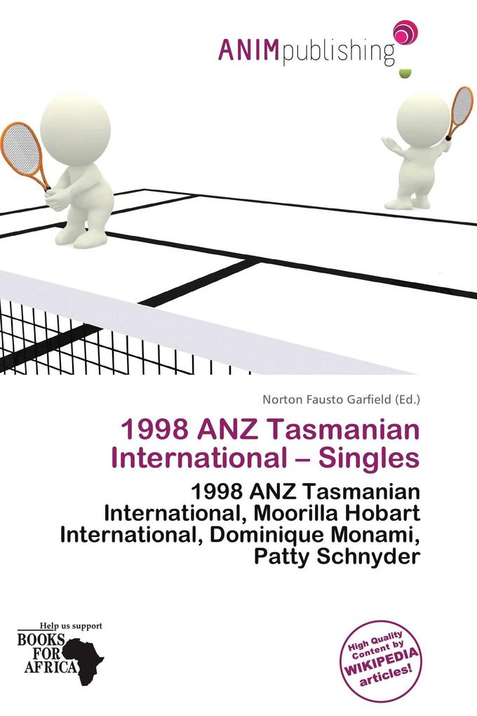 1998 ANZ Tasmanian International - Singles