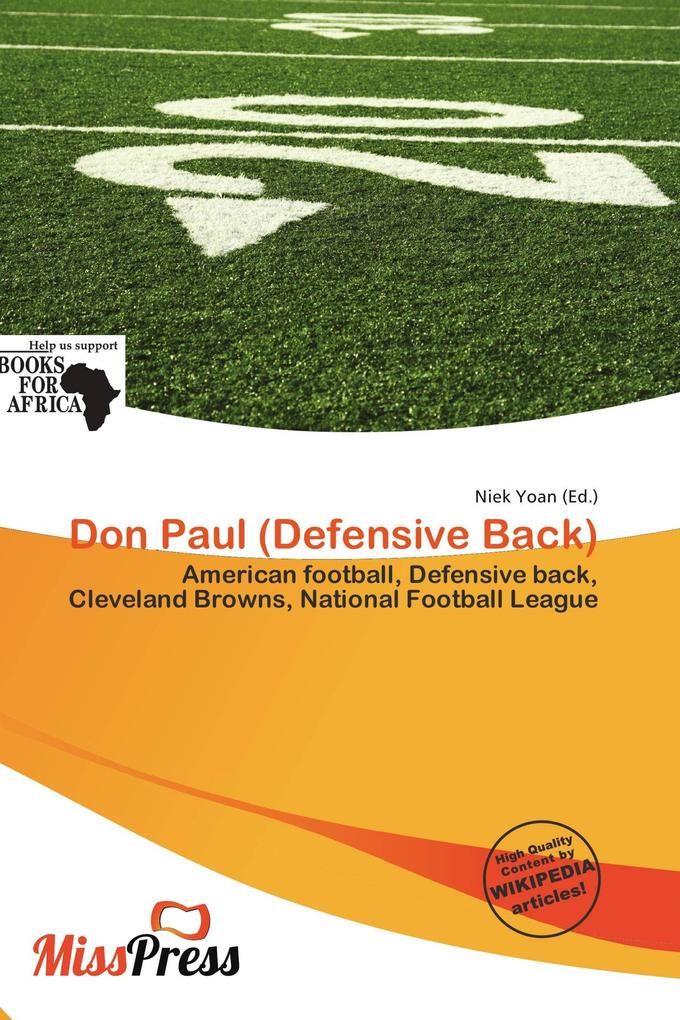 Don Paul (Defensive Back)