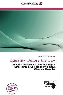 Equality Before the Law