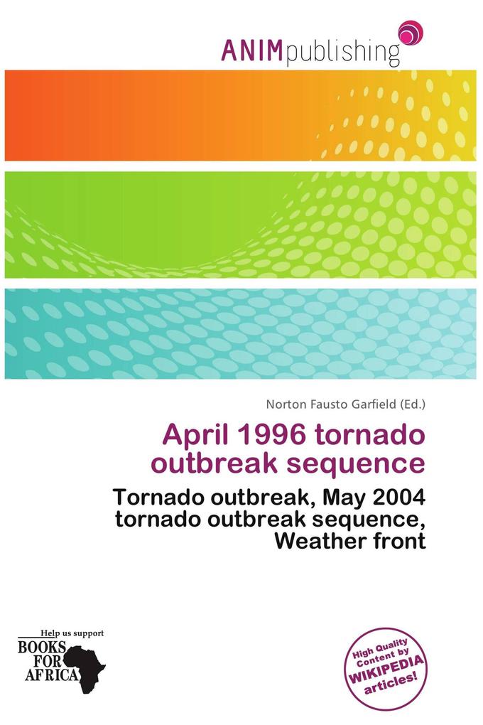 April 1996 tornado outbreak sequence