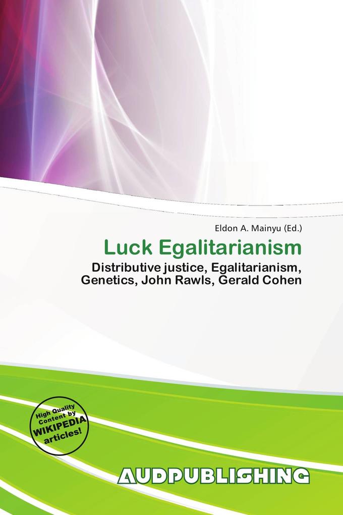 Luck Egalitarianism