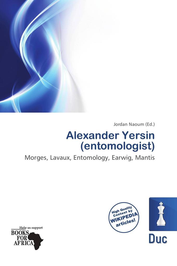 Alexander Yersin (entomologist)
