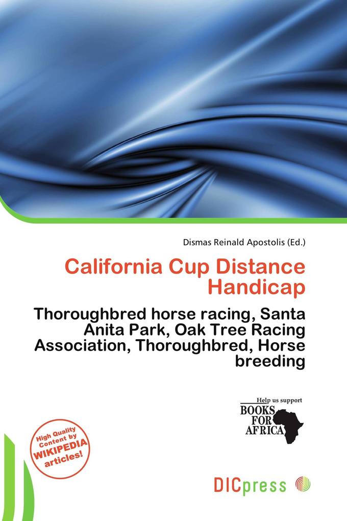 California Cup Distance Handicap