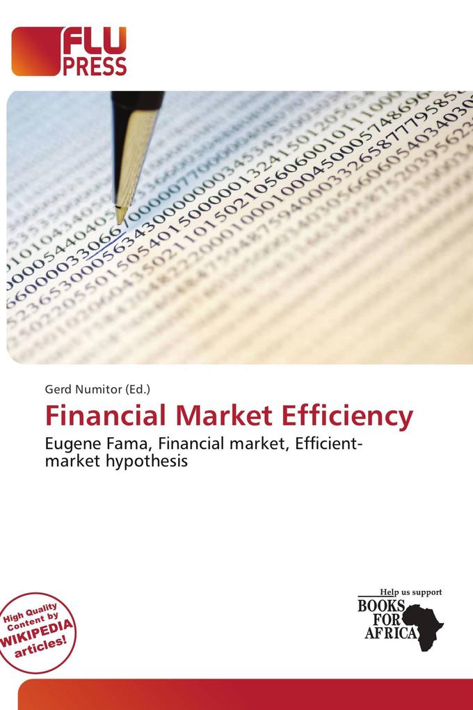 Financial Market Efficiency