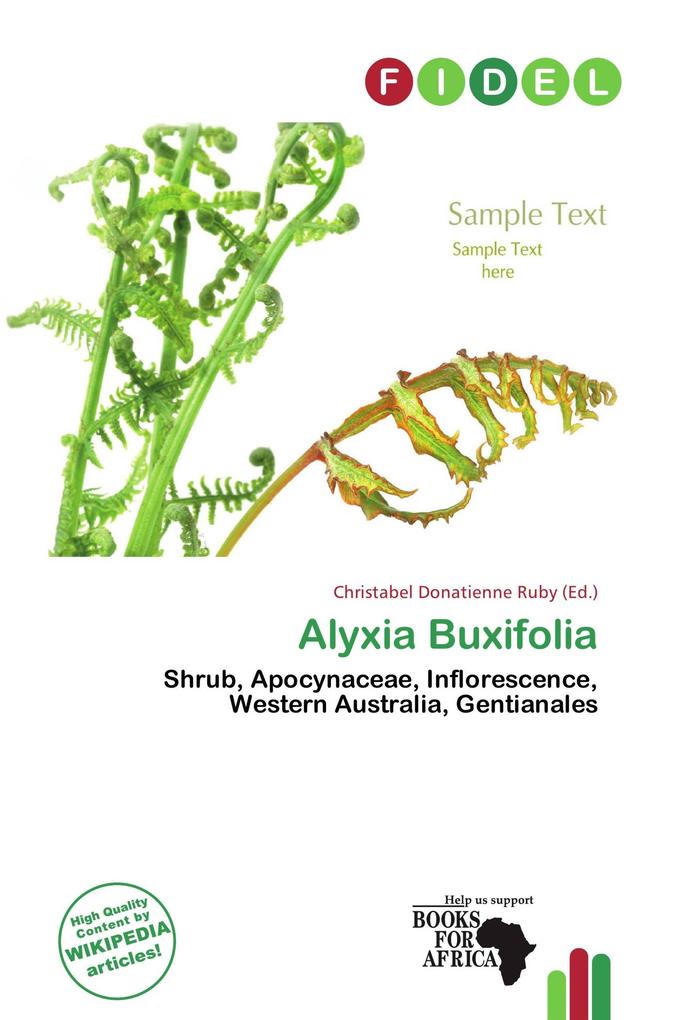 Alyxia Buxifolia