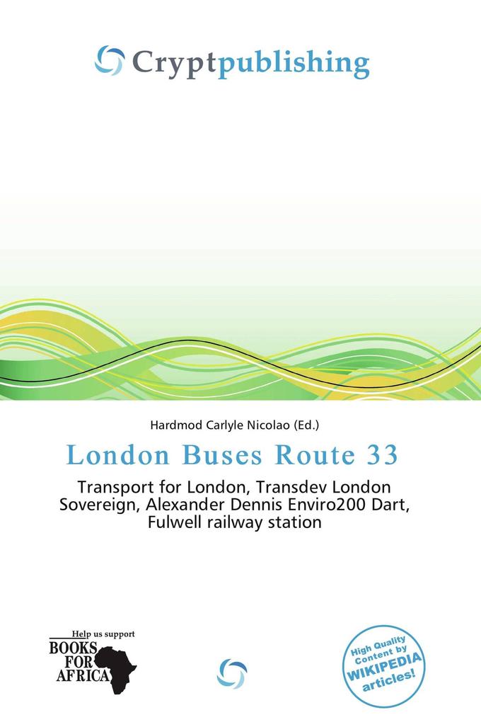 London Buses Route 33