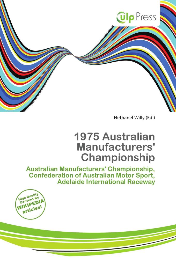 1975 Australian Manufacturers' Championship
