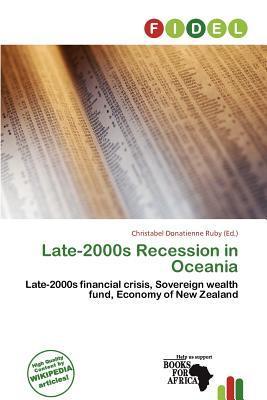 Late-2000s Recession in Oceania