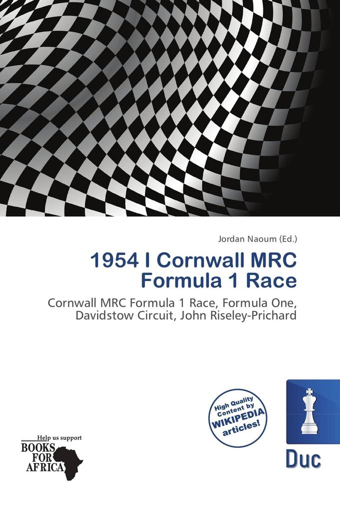 1954 I Cornwall MRC Formula 1 Race
