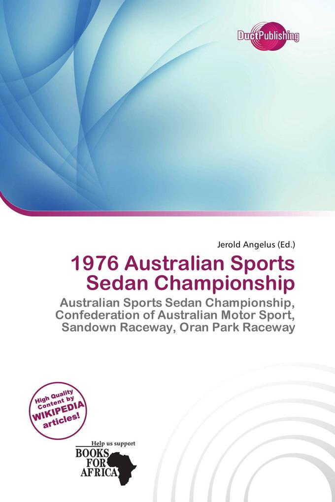 1976 Australian Sports Sedan Championship