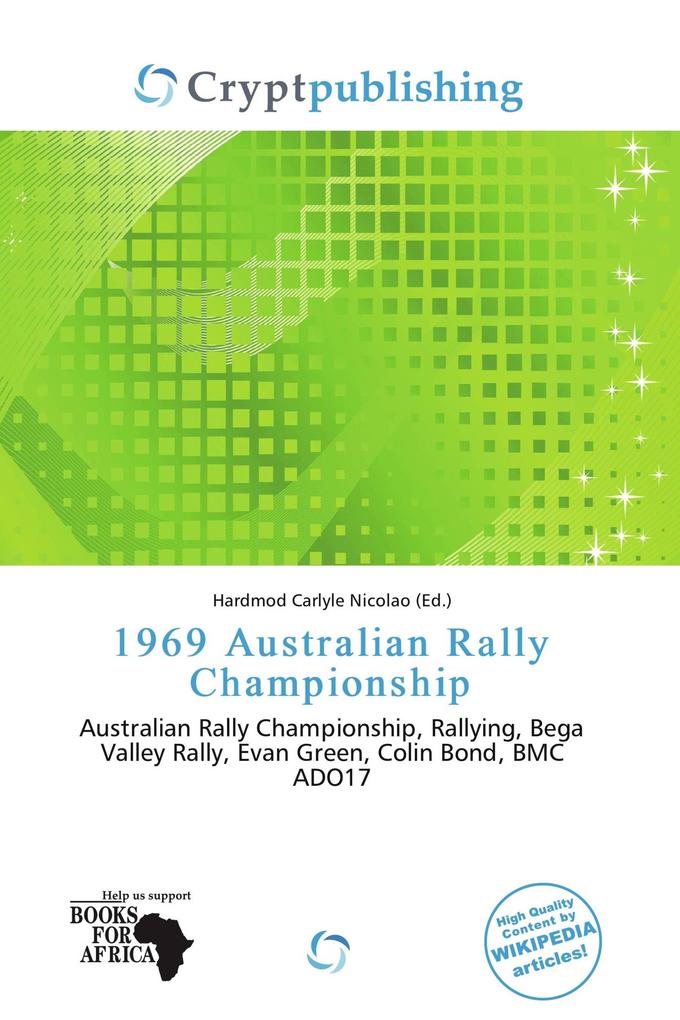 1969 Australian Rally Championship