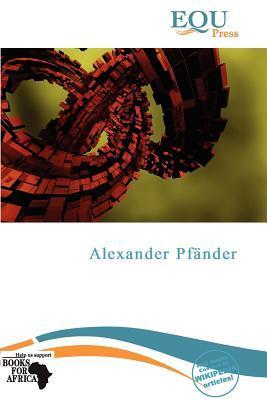 Alexander Pfänder