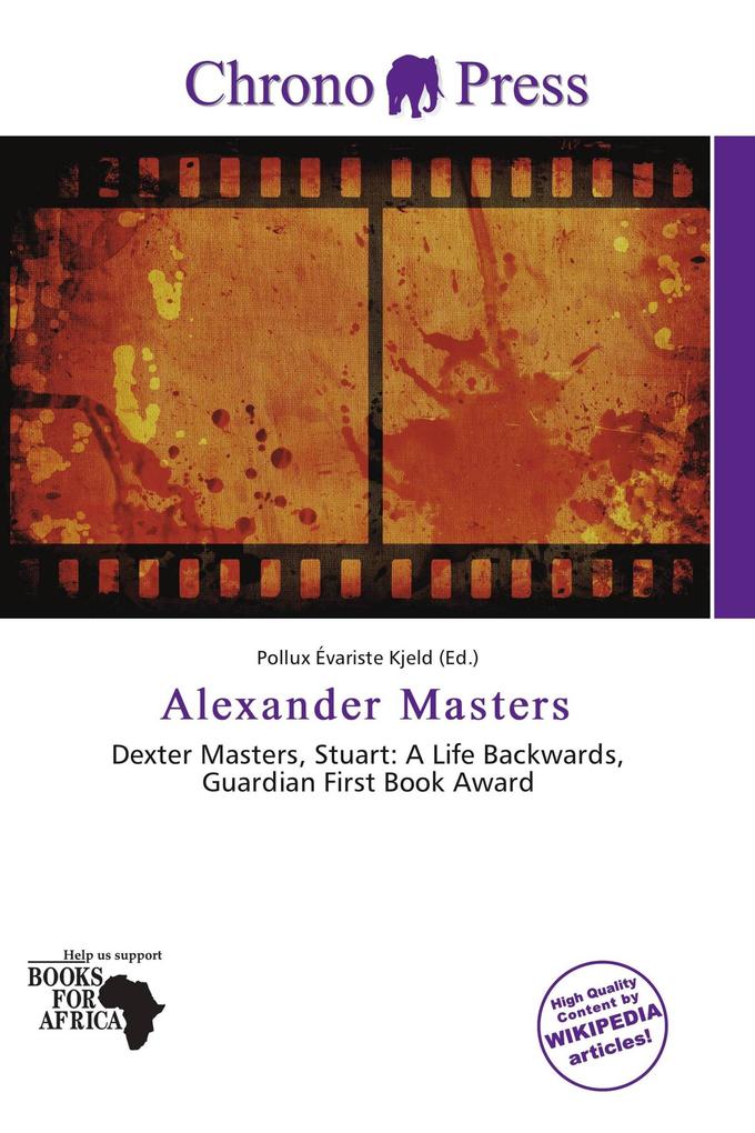 Alexander Masters