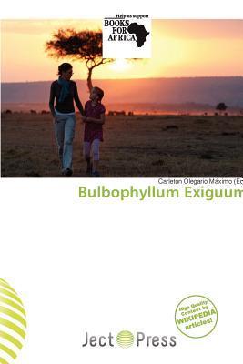 Bulbophyllum Exiguum
