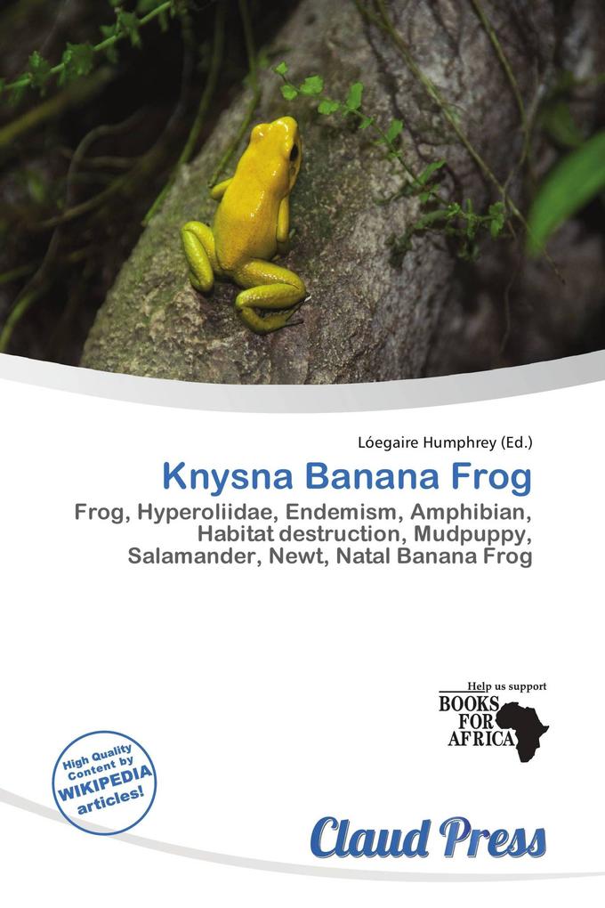 Knysna Banana Frog