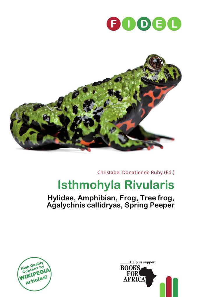 Isthmohyla Rivularis