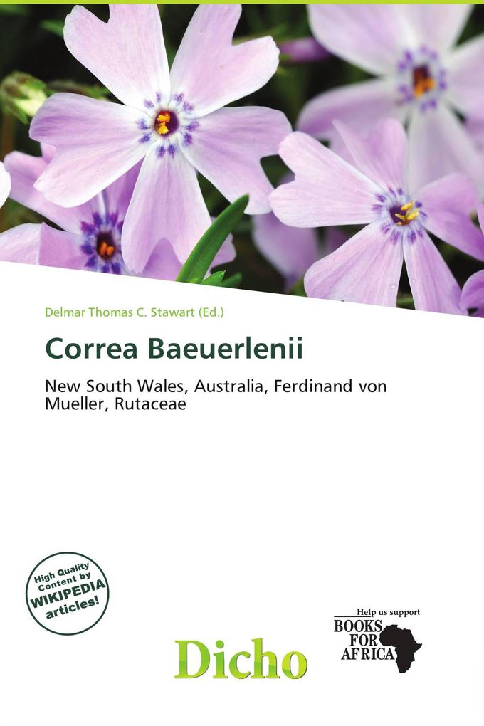 Correa Baeuerlenii