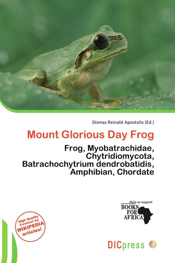 Mount Glorious Day Frog