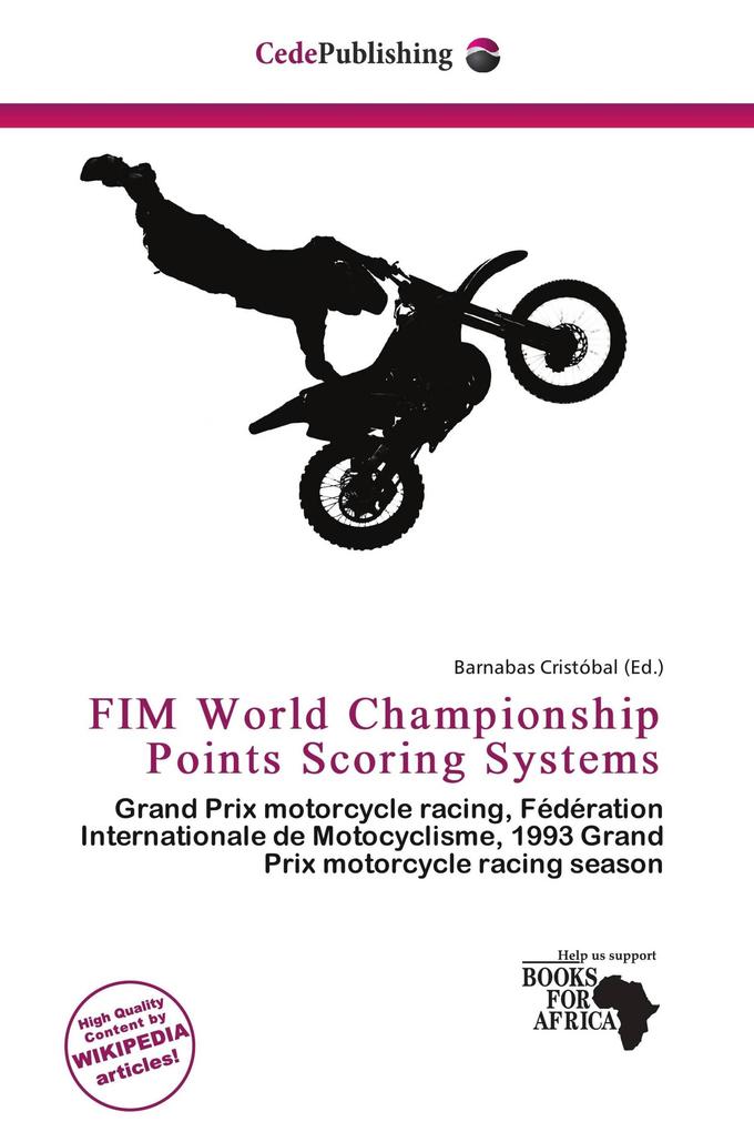 FIM World Championship Points Scoring Systems