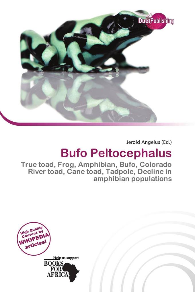 Bufo Peltocephalus