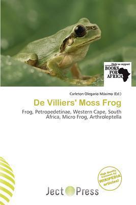 De Villiers' Moss Frog