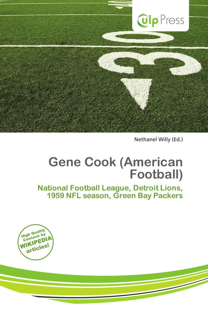 Gene Cook (American Football)