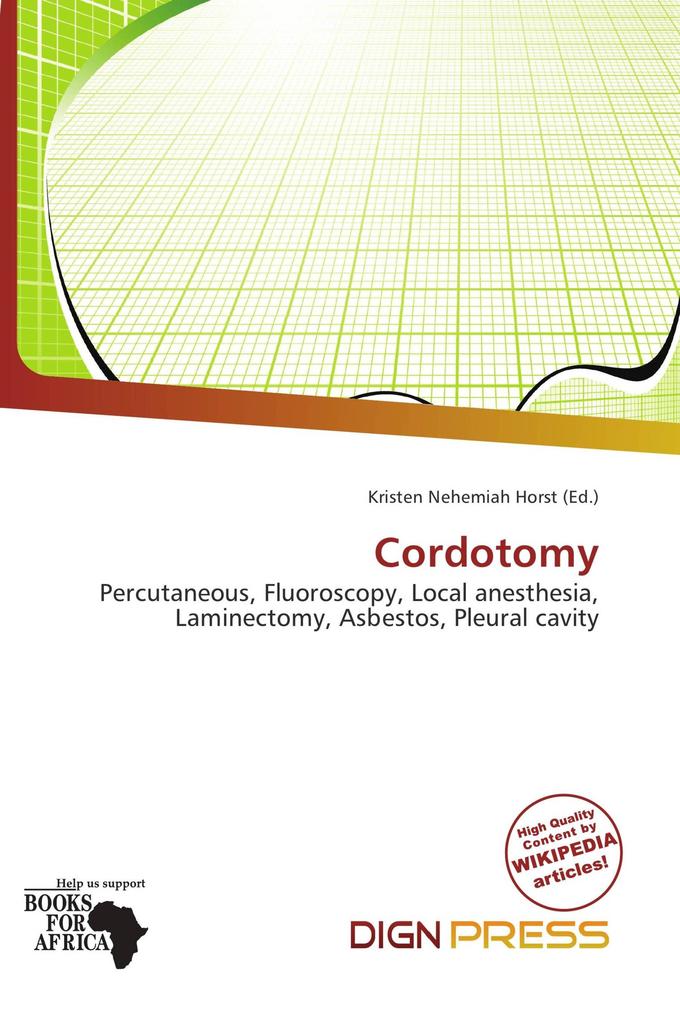 Cordotomy
