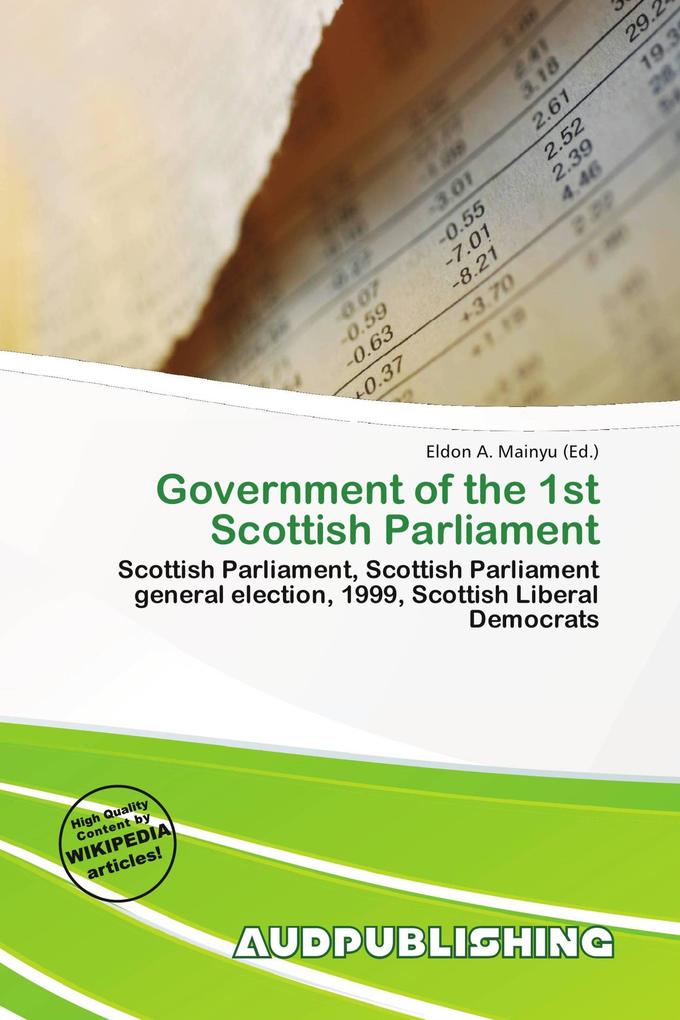 Government of the 1st Scottish Parliament