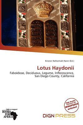 Lotus Haydonii