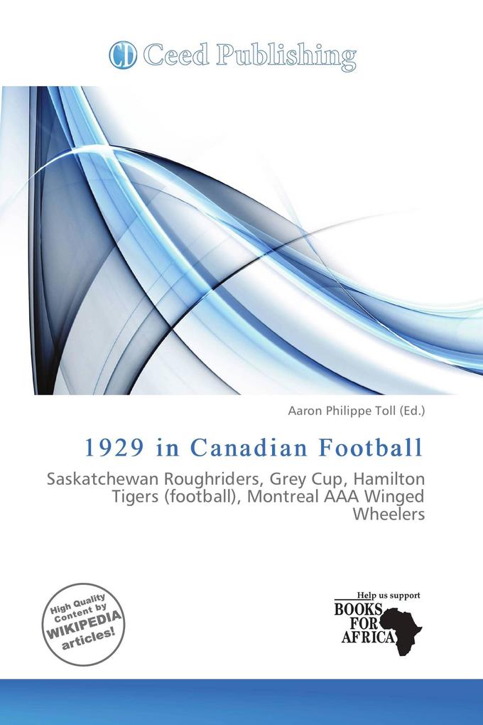 1929 in Canadian Football