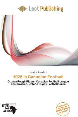 1925 in Canadian Football