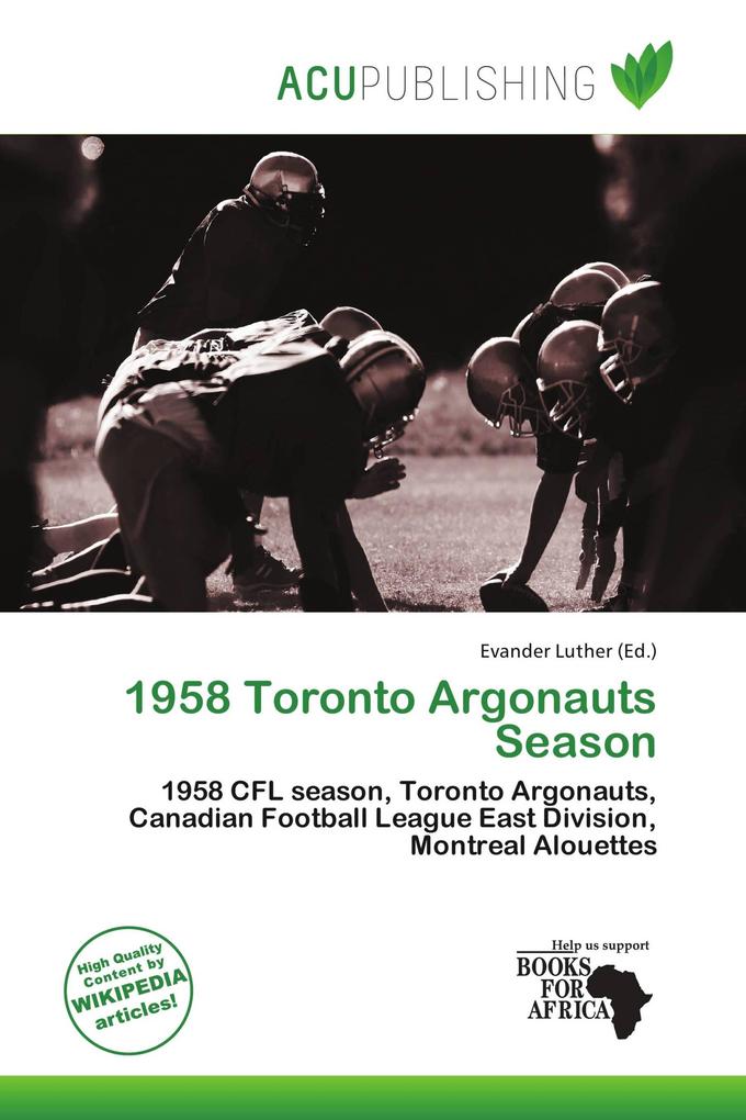 1958 Toronto Argonauts Season